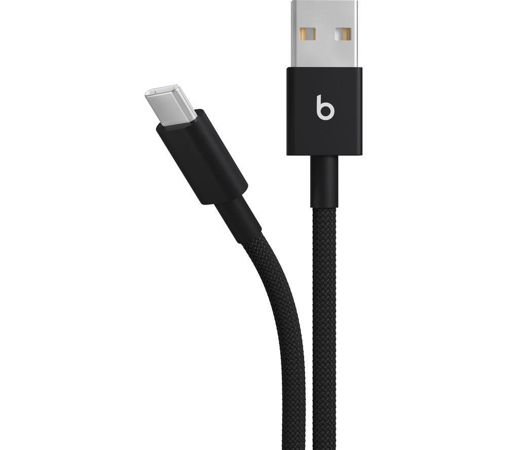 BEATS USB-A to USB-C Woven Cable - 1.5 m, Bolt Black image number 8 of 8