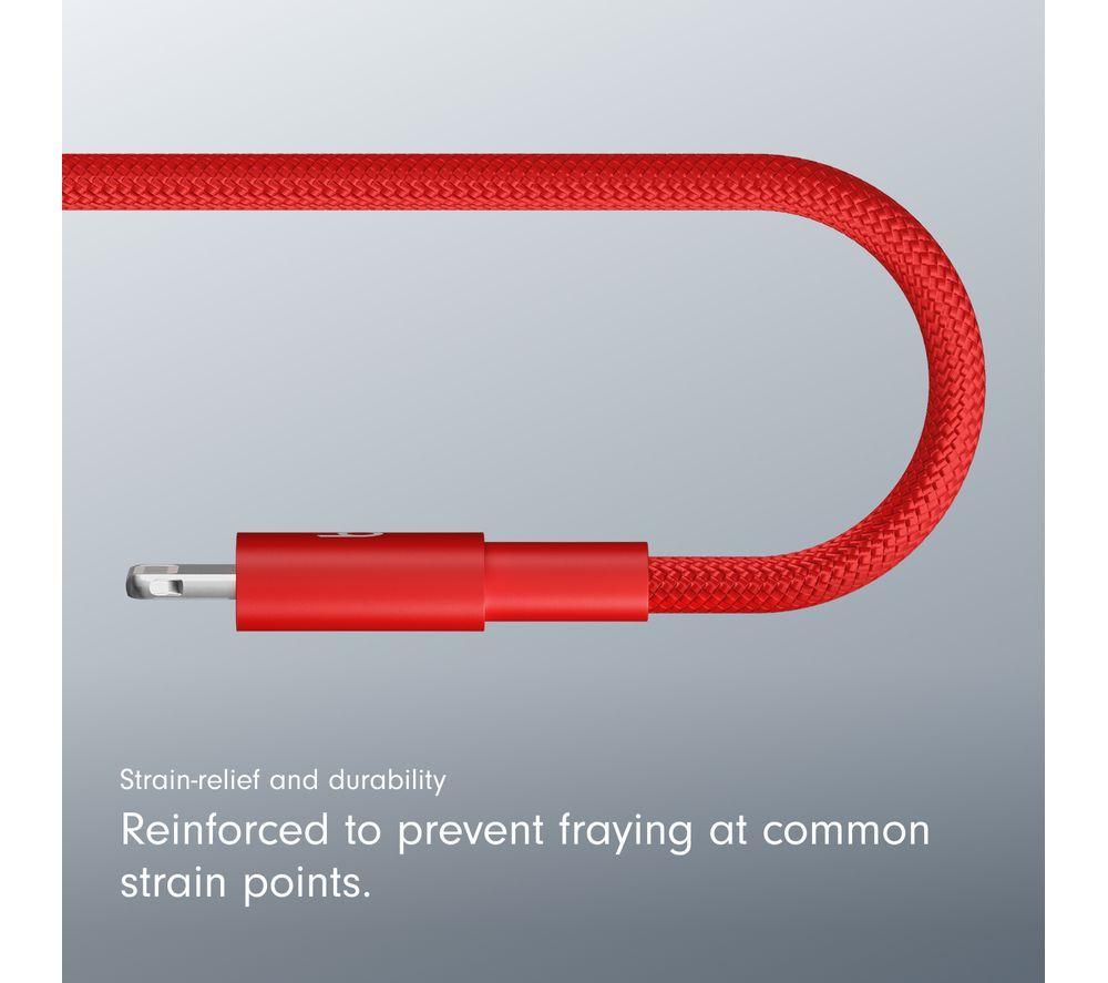 BEATS USB-C to Lightning Woven Cable - 1.5 m, Rapid Red image number 5 of 7