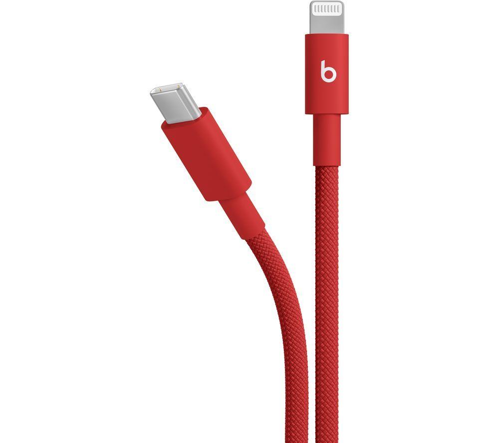 BEATS USB-C to Lightning Woven Cable - 1.5 m, Rapid Red image number 7 of 7