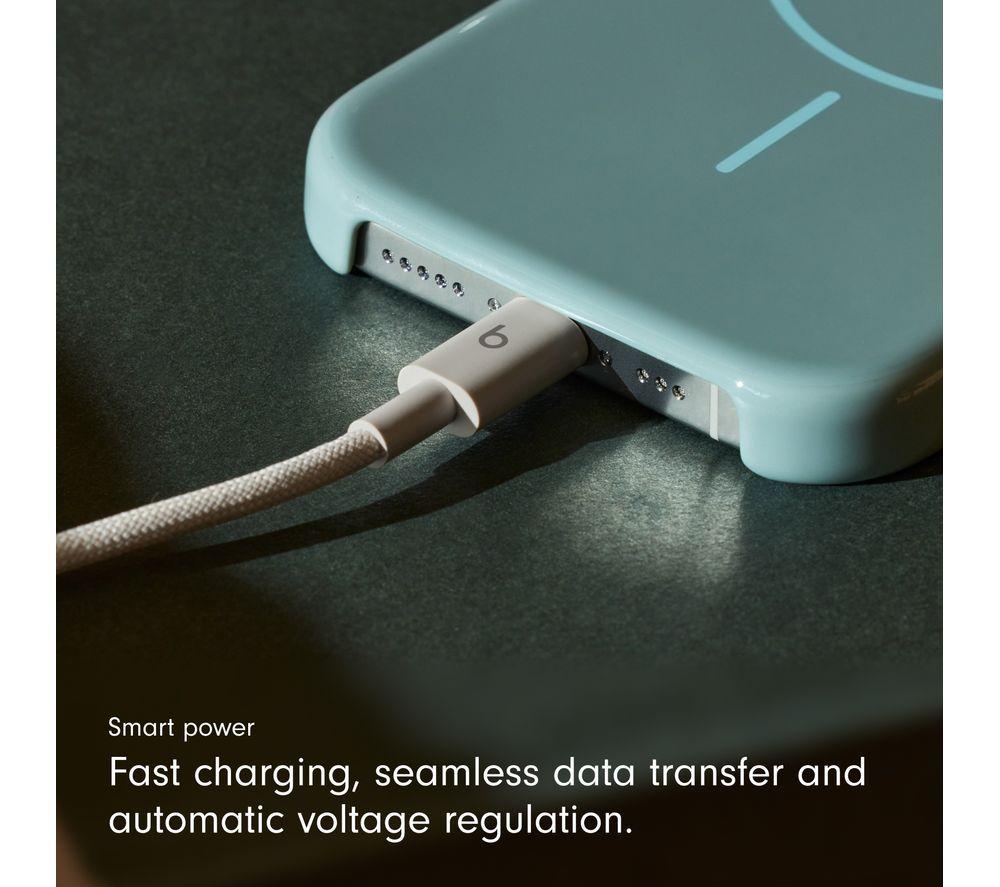 BEATS USB-A to USB-C Woven Cable - 1.5 m, Surge Stone image number 6 of 8