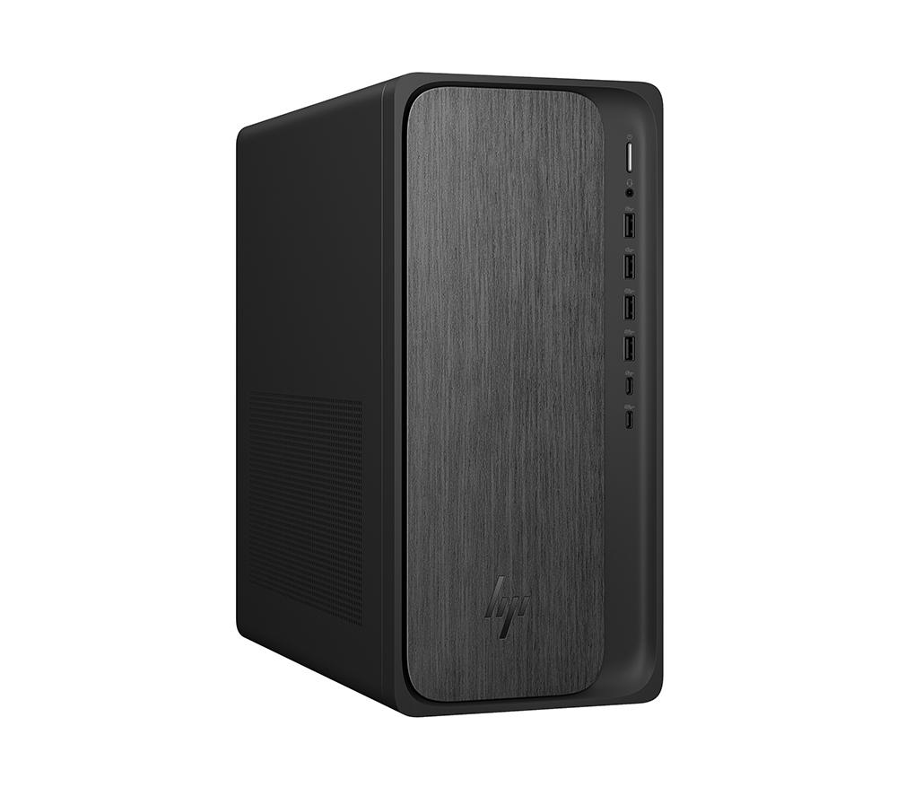 HP OmniDesk M02-0000na Desktop PC - AMD Ryzen 5, 512 GB SSD, Grey Wood image number 12 of 16