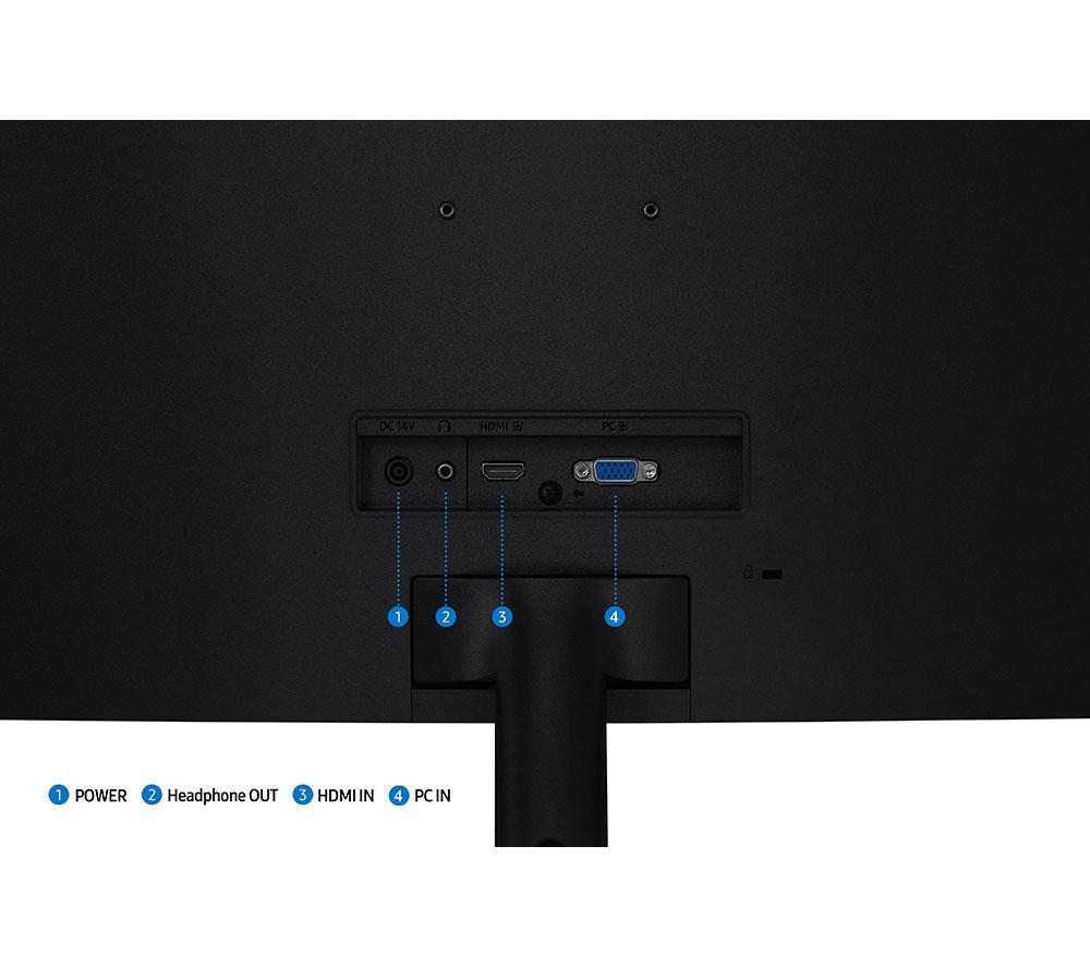 SAMSUNG LS27D396GAUXXU Full HD 27" Curved VA LCD Monitor - Black image number 6 of 10