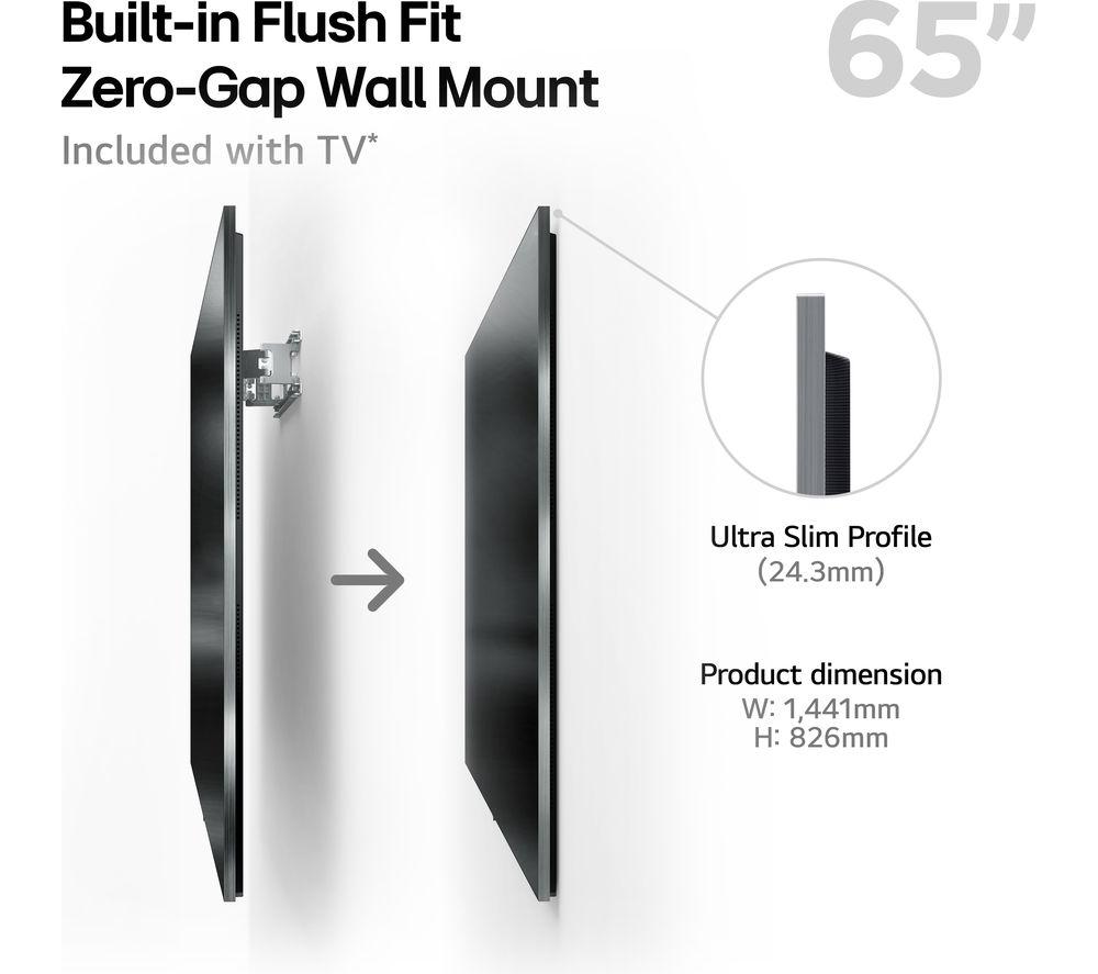 LG G5 65" OLED evo AI 4K HDR Smart TV 2025 (Wall Mount Version) - OLED65G54LW image number 15 of 17