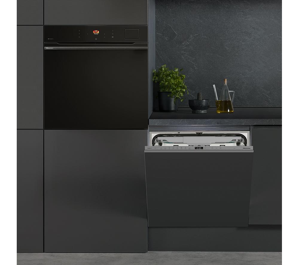 HISENSE HV673A60UK Full-size Fully Integrated WiFi-enabled Dishwasher image number 15 of 24