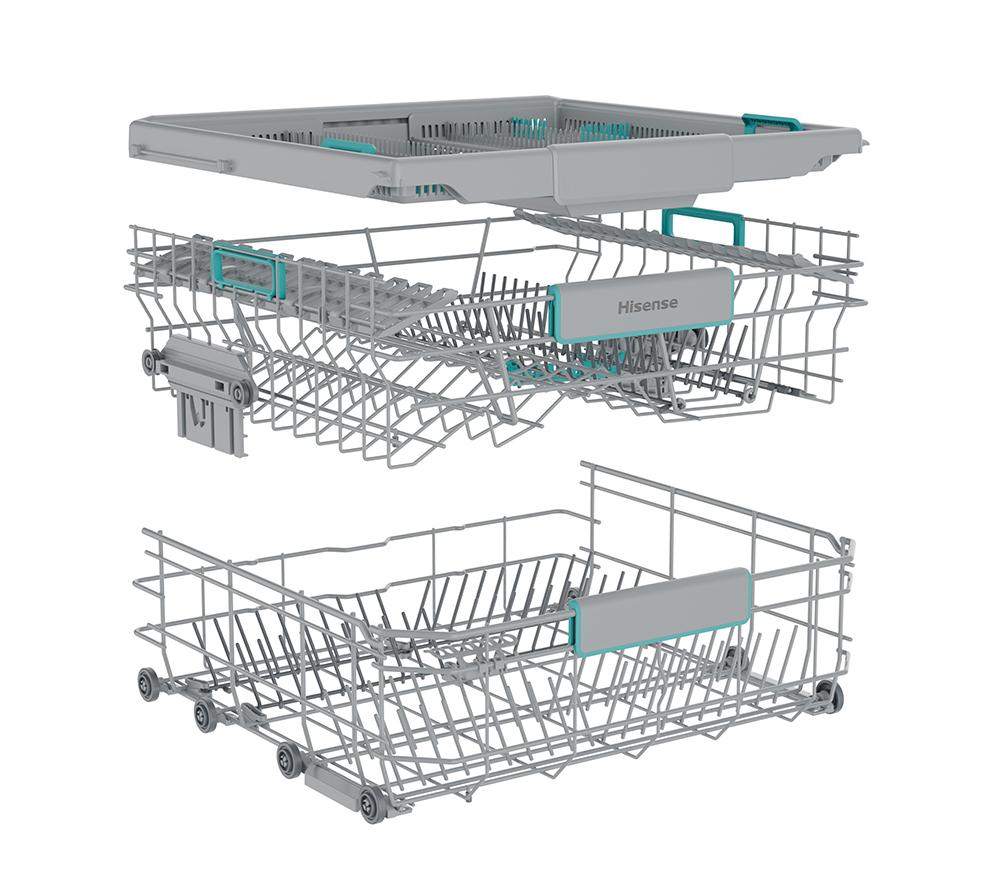 HISENSE HV673A60UK Full-size Fully Integrated WiFi-enabled Dishwasher image number 24 of 24