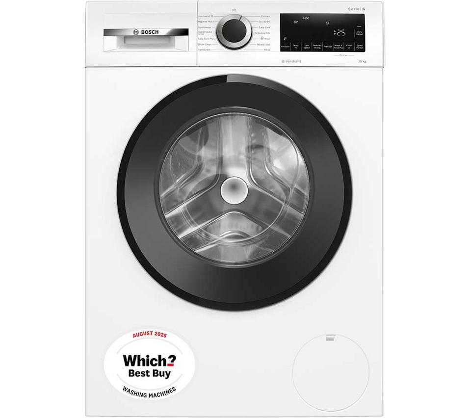BOSCH Series 6 WGG254Z1GB AntiStain 10 kg 1400 Spin Washing Machine - White