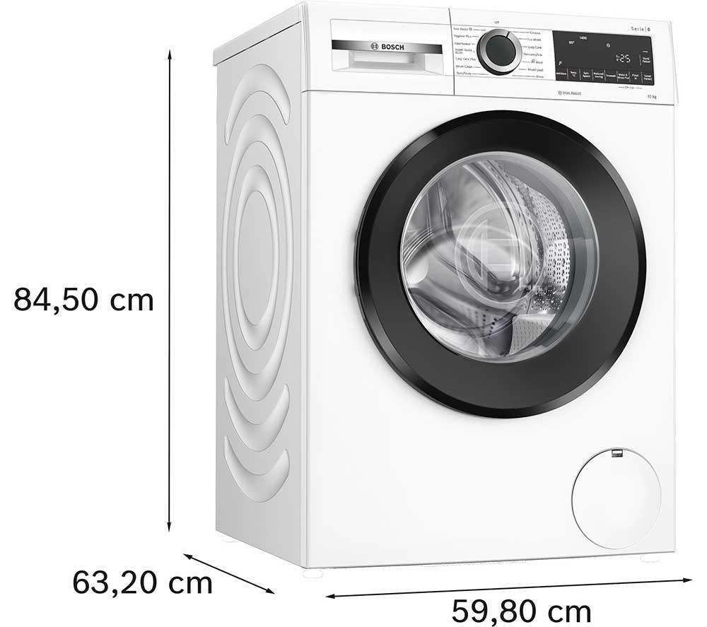 BOSCH Series 6 WGG254Z1GB AntiStain 10 kg 1400 Spin Washing Machine - White image number 17 of 17