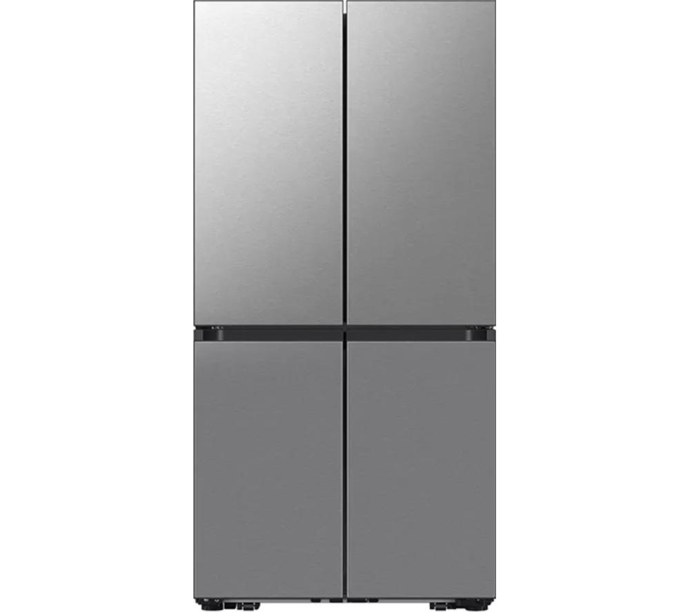 SAMSUNG Bespoke AI Series 8 SpaceMax RM70F67RDREU 669L Smart Fridge Freezer – Stainless Steel, Stainless Steel