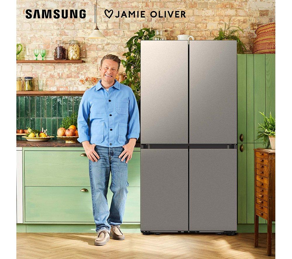 SAMSUNG Bespoke AI Series 8 SpaceMax RM70F67RDREU 669L Smart Fridge Freezer - Stainless Steel image number 9 of 13
