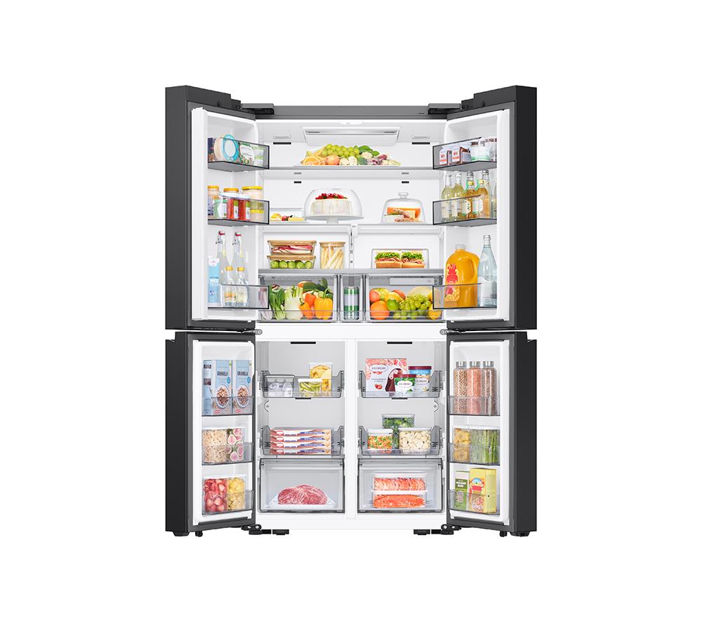 SAMSUNG Bespoke AI Series 8 SpaceMax RM70F67RDREU 669L Smart Fridge Freezer - Stainless Steel image number 12 of 13