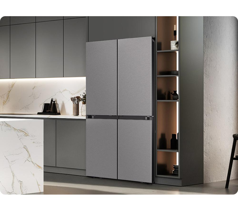 SAMSUNG Bespoke AI Series 8 SpaceMax RM70F67RDREU 669L Smart Fridge Freezer - Stainless Steel image number 13 of 13