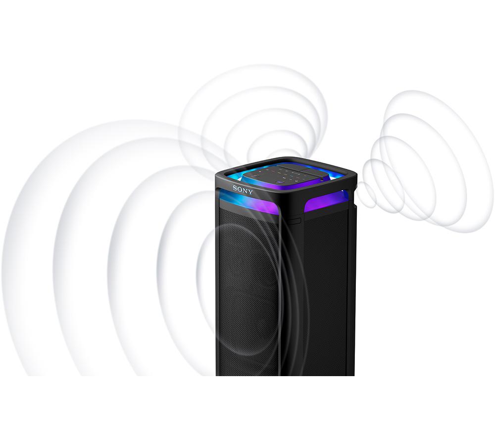 SONY ULT Tower 9AC Bluetooth Party Speaker - Black image number 25 of 29