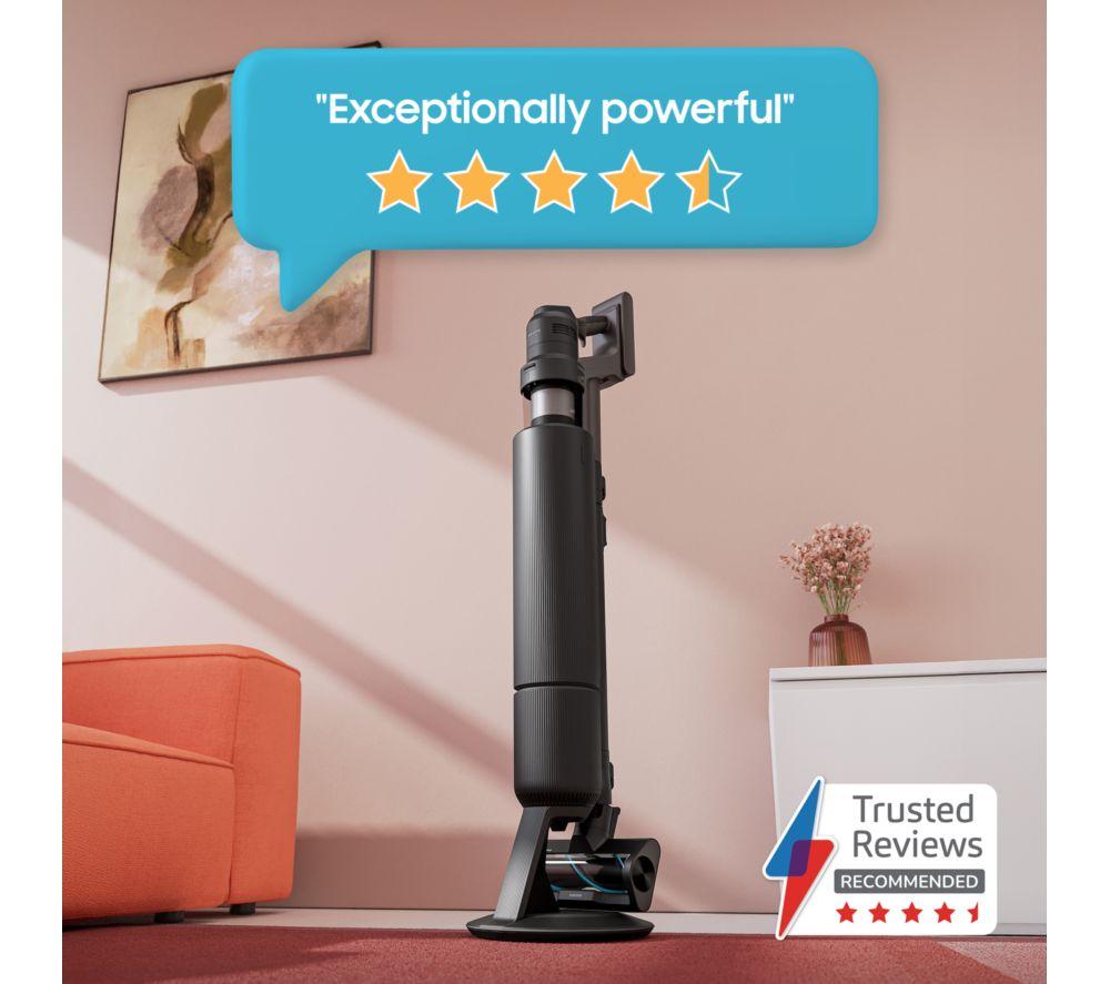 SAMSUNG Bespoke AI Jet Ultra Max 400W Suction Power VS90F40DEK/EU Cordless Vacuum Cleaner with AI Cleaning - Satin Black image number 2 of 15