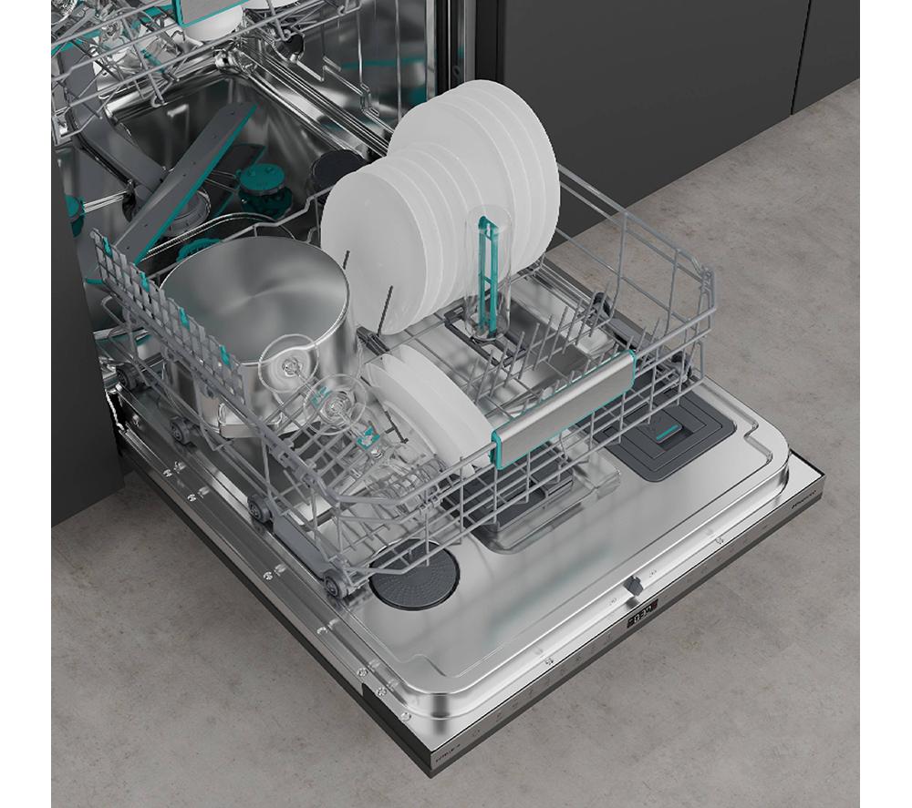 HISENSE UV Clean HV693A60UVADUK Full-size Fully Integrated WiFi-enabled Dishwasher image number 27 of 29