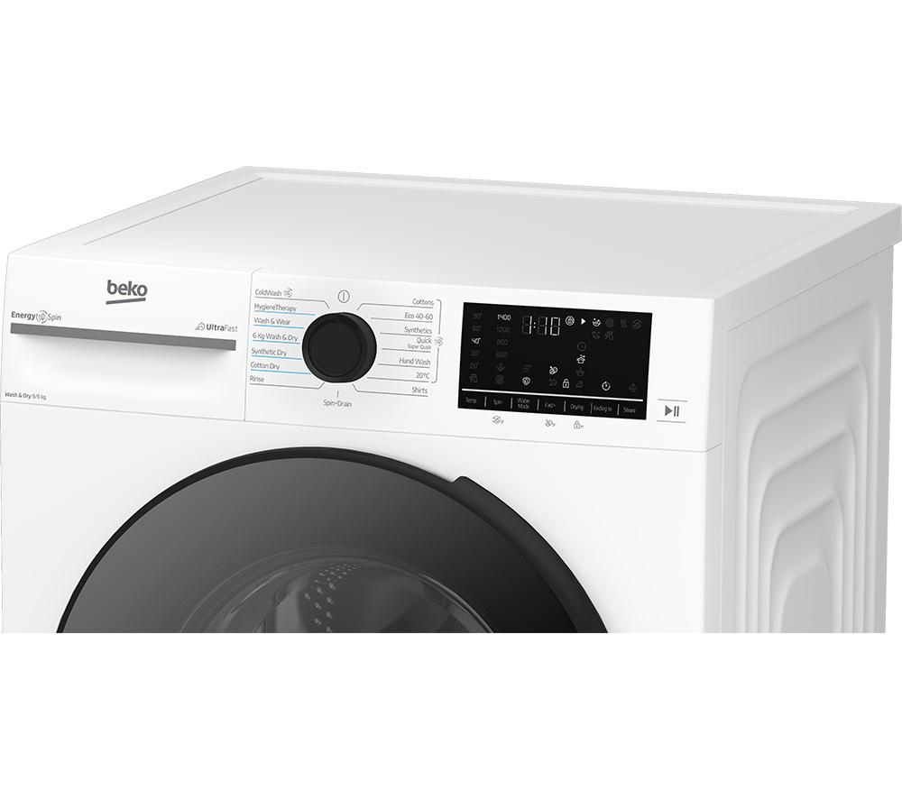 BEKO Pro BM5D59645UW 9 kg Washer Dryer - White image number 4 of 11