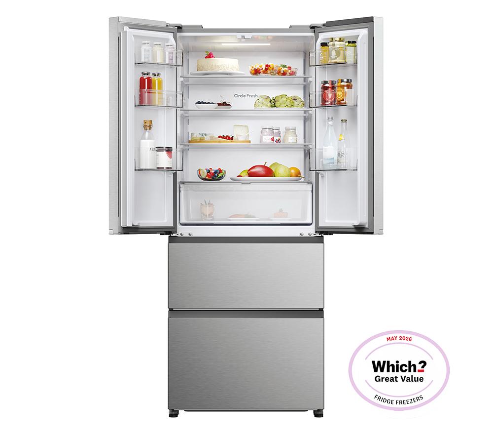 HOOVER H-FRIDGE 700 HONFQ2T718EXK Fridge Freezer - Stainless Steel image number 4 of 16