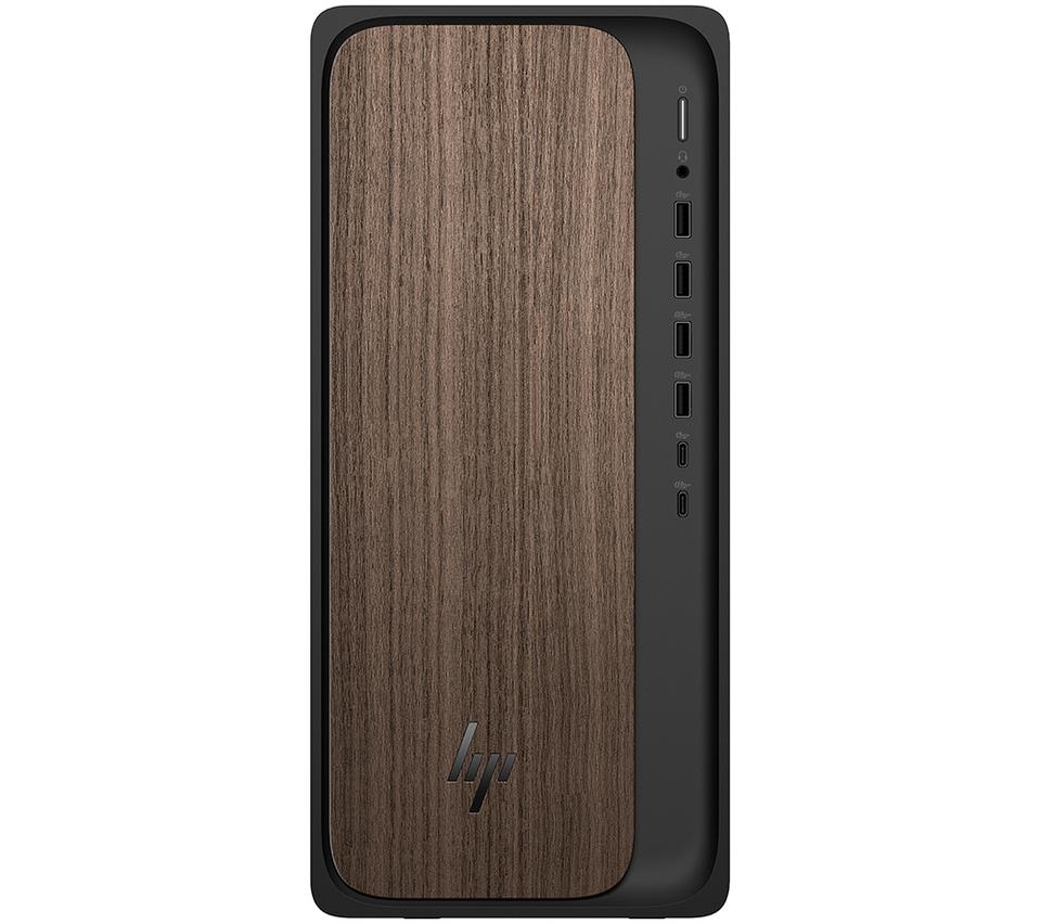 HP OmniDesk M03-0000na AI Desktop PC, Copilot+ PC - Intel® Core™ Ultra 7, 1 TB SSD, Dark Wood