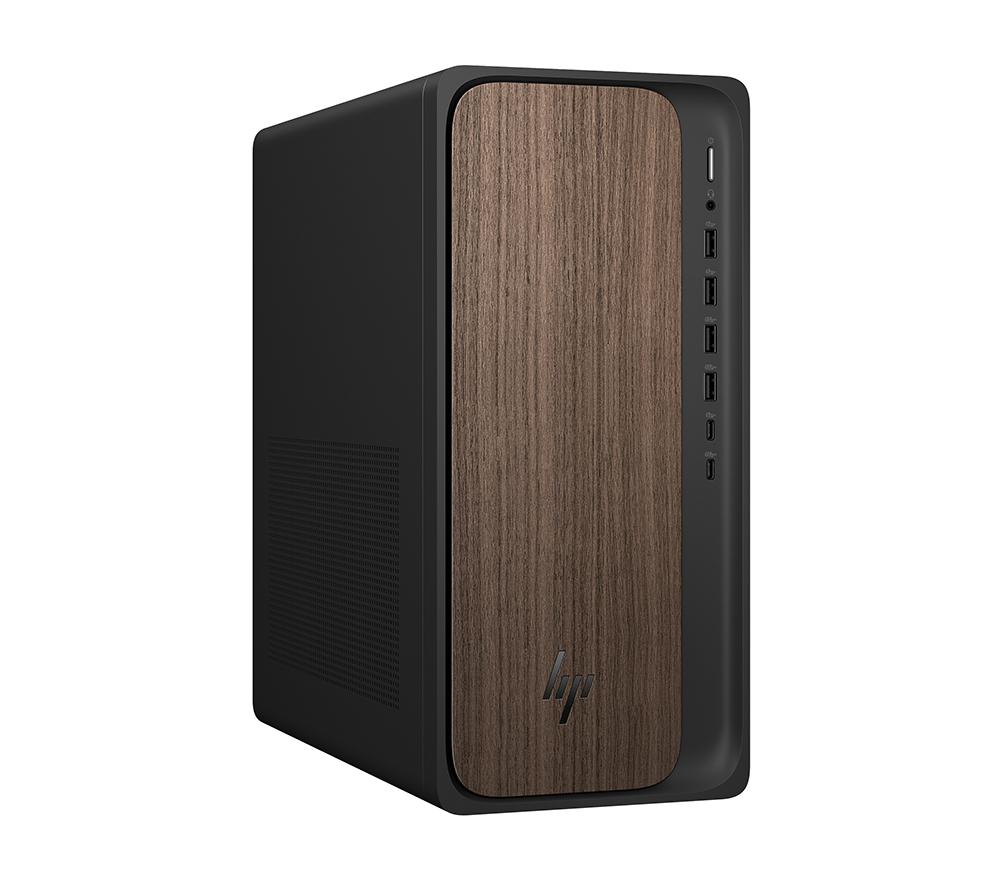 HP OmniDesk M03-0000na AI Desktop PC - Intel&reg; Core&trade; Ultra 7, 1 TB SSD, Dark Wood image number 11 of 17