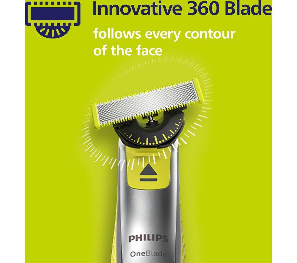 PHILIPS OneBlade QP430/50 Replacement Blades - Pack of 3 image number 2 of 4