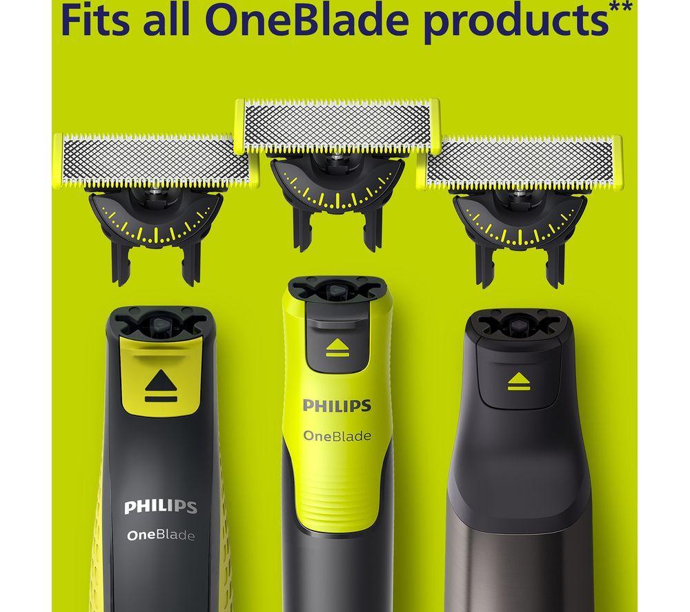 PHILIPS OneBlade QP430/50 Replacement Blades - Pack of 3 image number 4 of 4