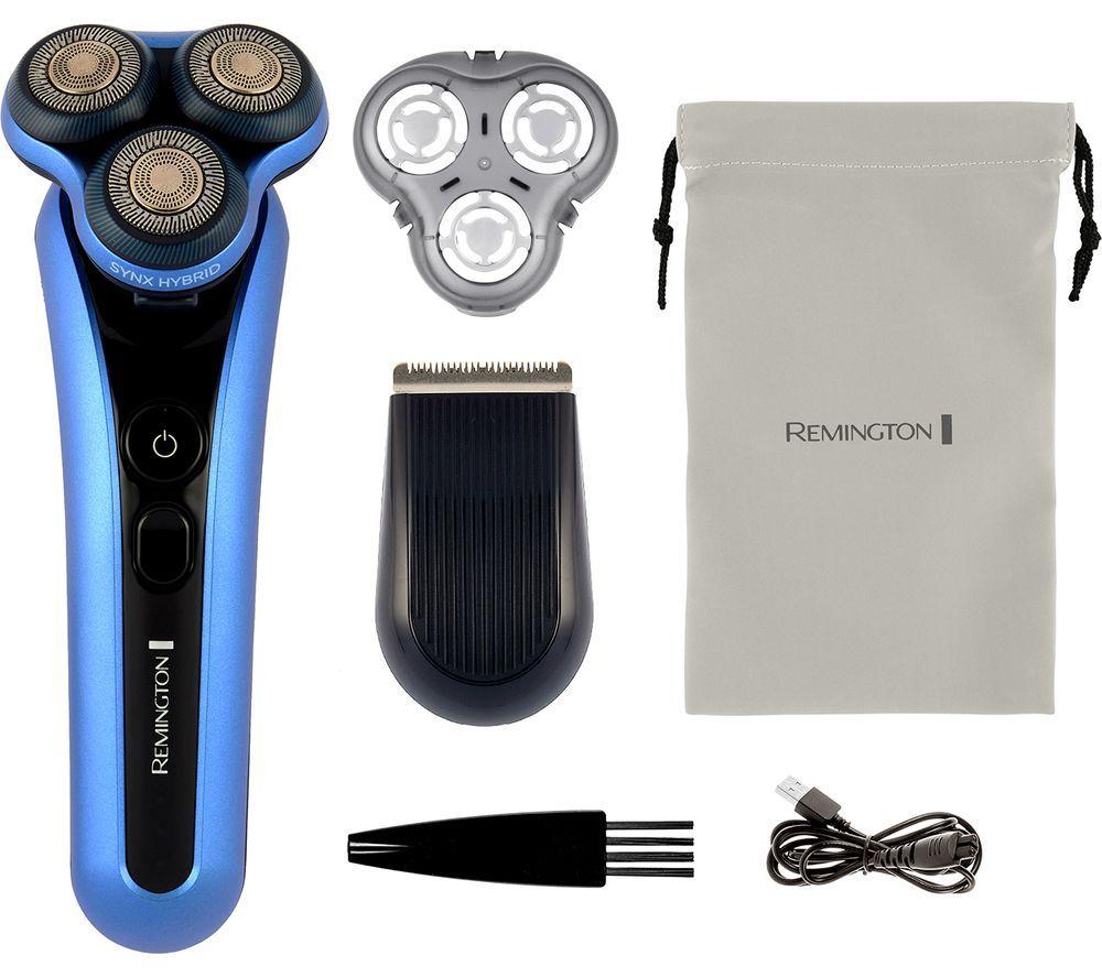 REMINGTON X7 Limitless X XR1775 Wet & Dry Beard Rotary Shaver - Blue image number 5 of 5