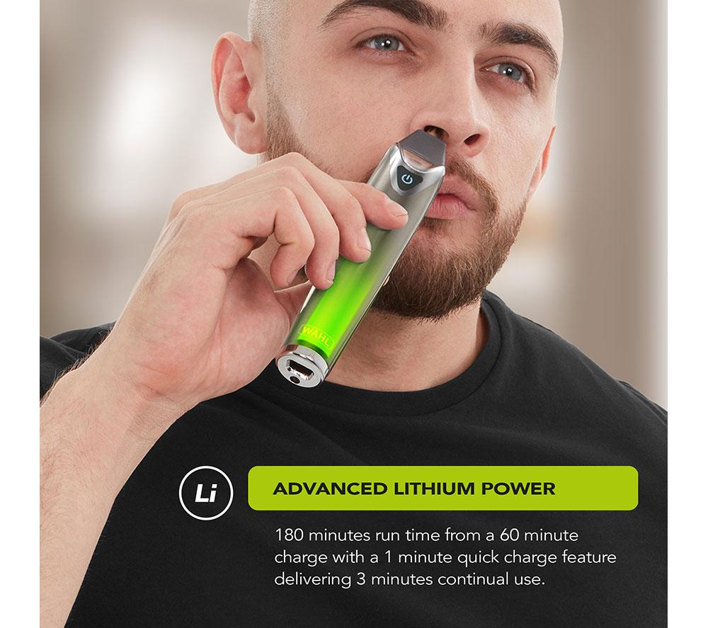WAHL Stainless Steel Beard Trimmer - Silver image number 4 of 6