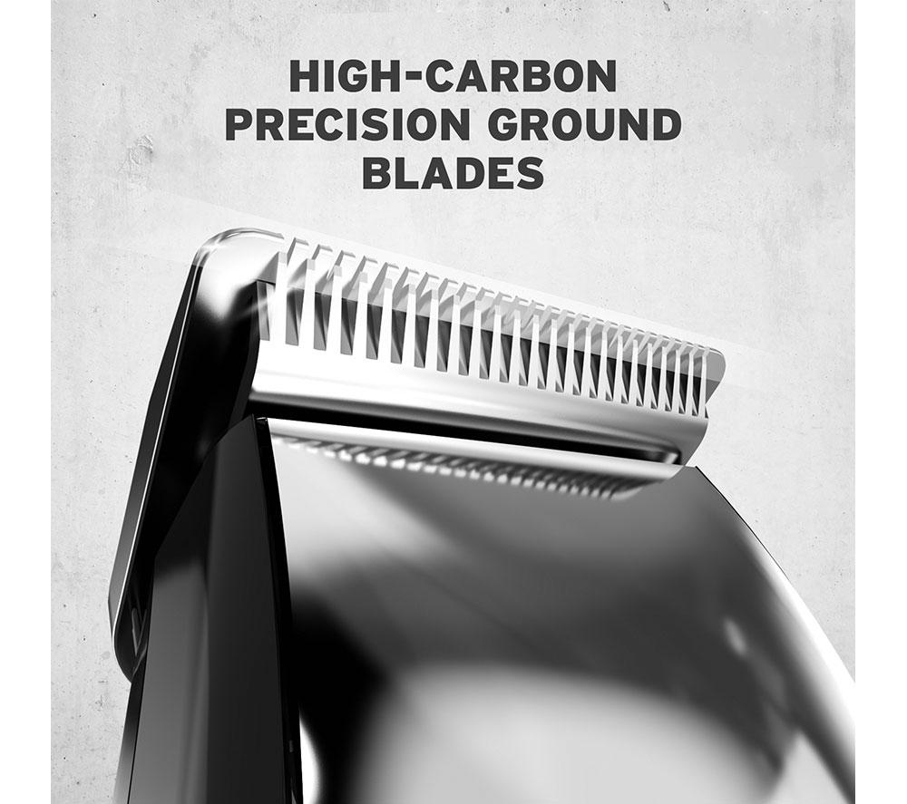 WAHL Groomsman 8-in-1 Trimmer - Black & Silver image number 3 of 5
