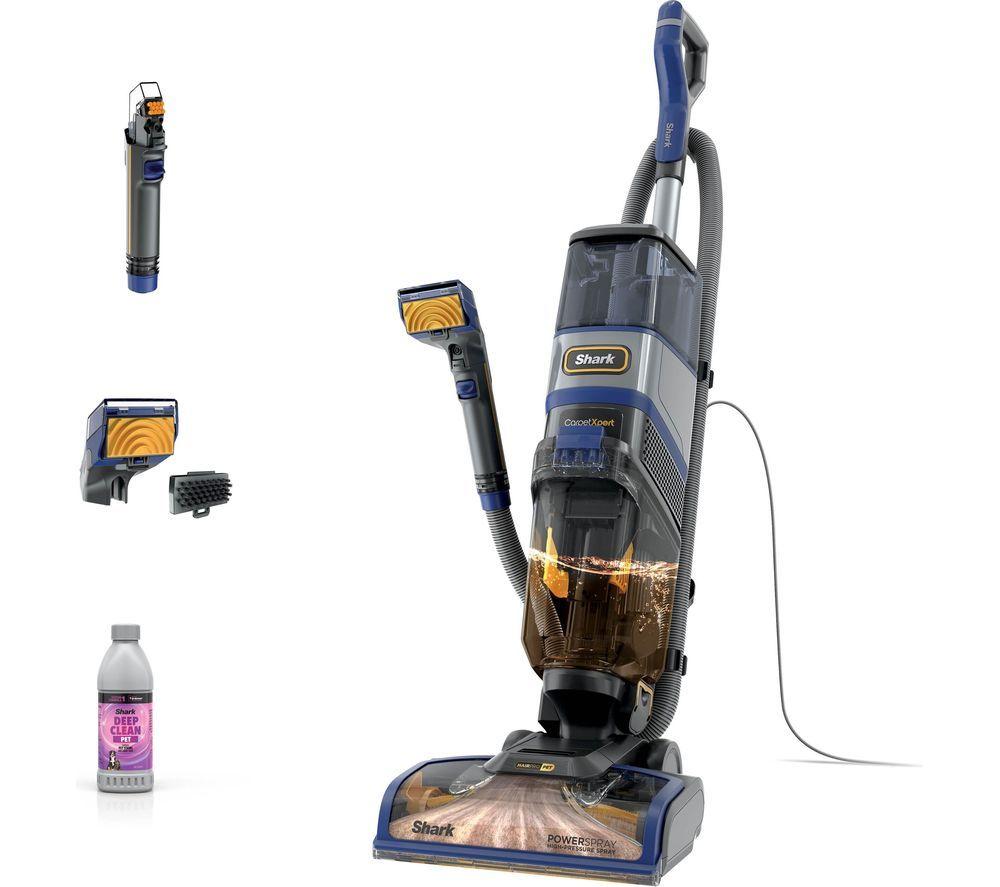 SHARK CarpetXpert HairPro Pet EX250UK Upright Carpet Cleaner - Magenta