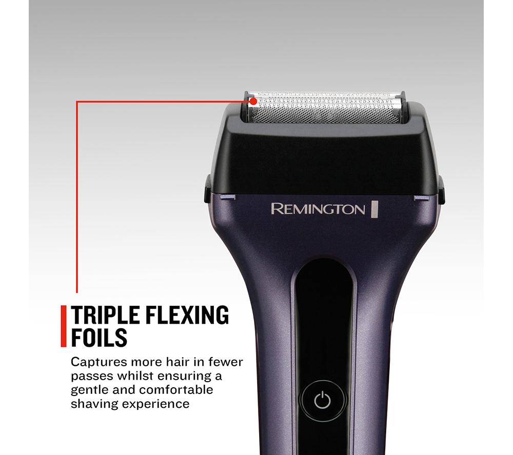 REMINGTON F7 Style Series F7000 Wet & Dry Foil Shaver - Blue image number 3 of 7