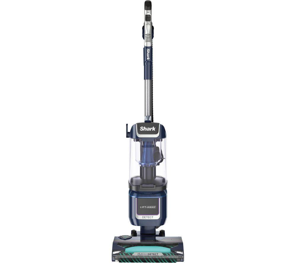 SHARK Detect Lift-Away XL Anti Hair Wrap Plus LA790UKT Upright Bagless Vacuum Cleaner - Deep Navy & Silver