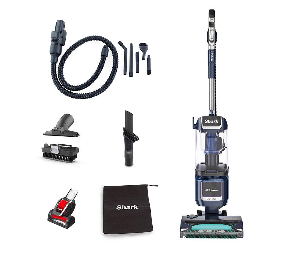 SHARK Detect Lift-Away XL Anti Hair Wrap Plus Pet Expert LA790UKT Upright Bagless Vacuum Cleaner - Deep Navy & Silver image number 2 of 13