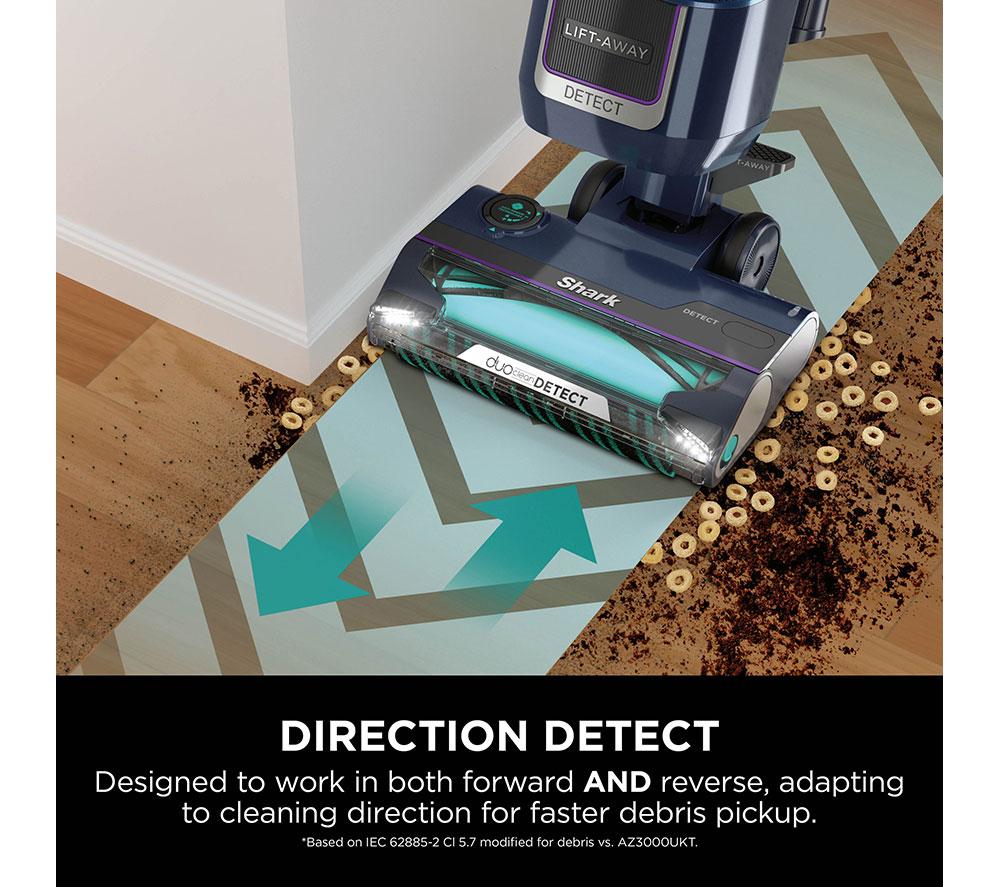 SHARK Detect Lift-Away XL Anti Hair Wrap Plus Pet Expert LA790UKT Upright Bagless Vacuum Cleaner - Deep Navy & Silver image number 4 of 13