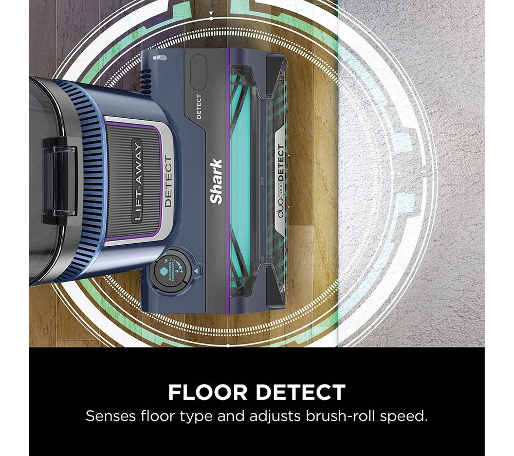 SHARK Detect Lift-Away XL Anti Hair Wrap Plus Pet Expert LA790UKT Upright Bagless Vacuum Cleaner - Deep Navy & Silver image number 5 of 13