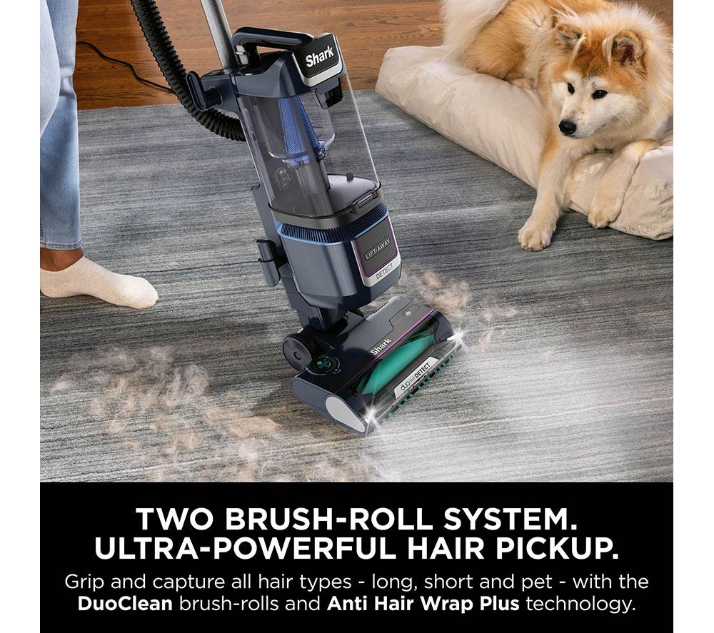 SHARK Detect Lift-Away XL Anti Hair Wrap Plus Pet Expert LA790UKT Upright Bagless Vacuum Cleaner - Deep Navy & Silver image number 9 of 13
