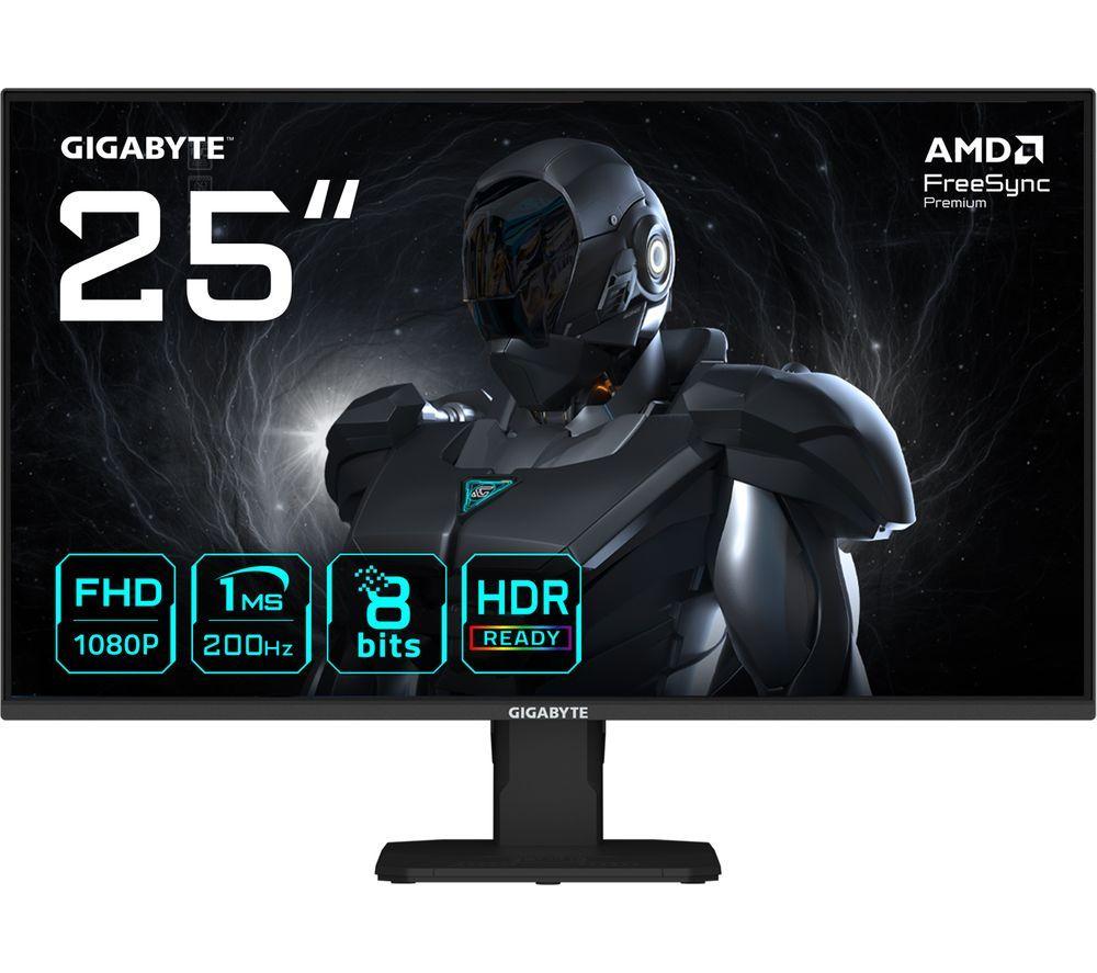 GIGABYTE GS25F2 Full HD 24.5" IPS LCD Gaming Monitor - Black