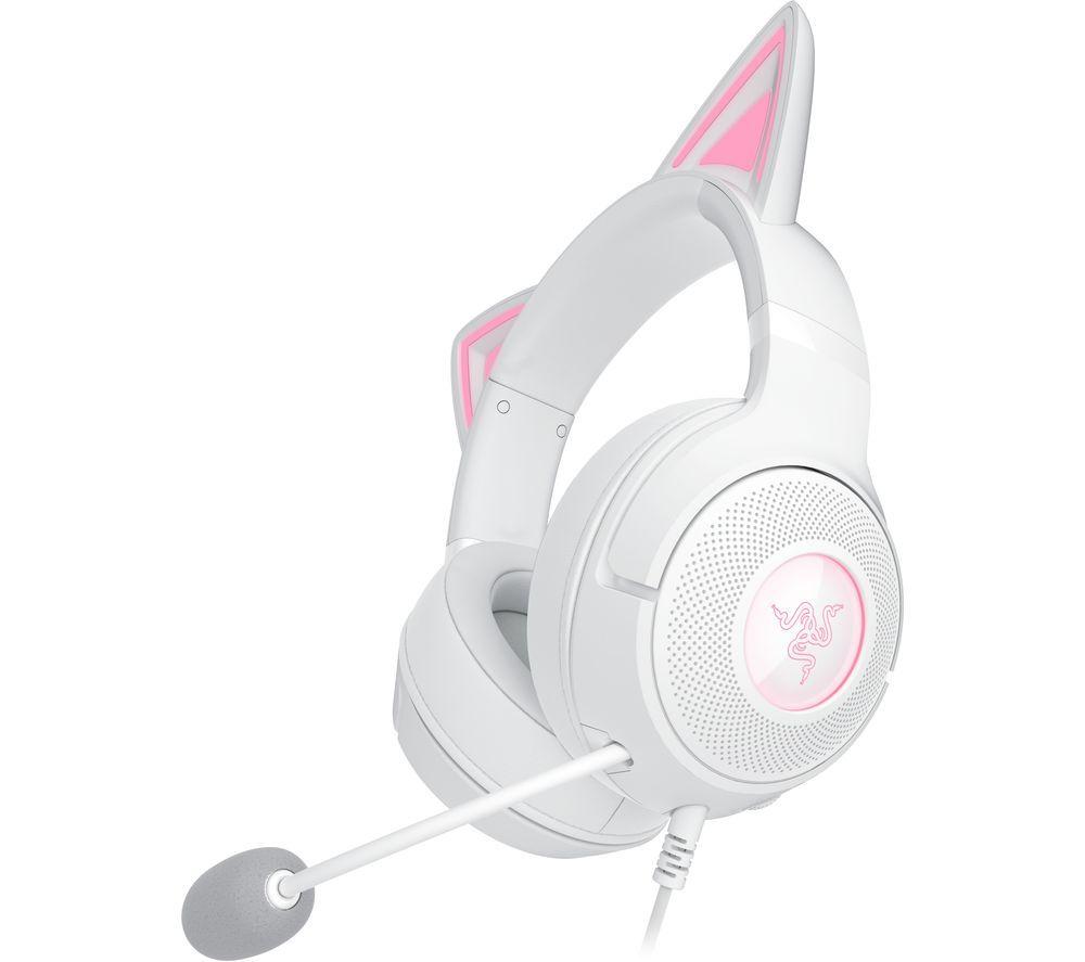 Buy RAZER Kraken Kitty V2 Gaming Headset - White | Currys