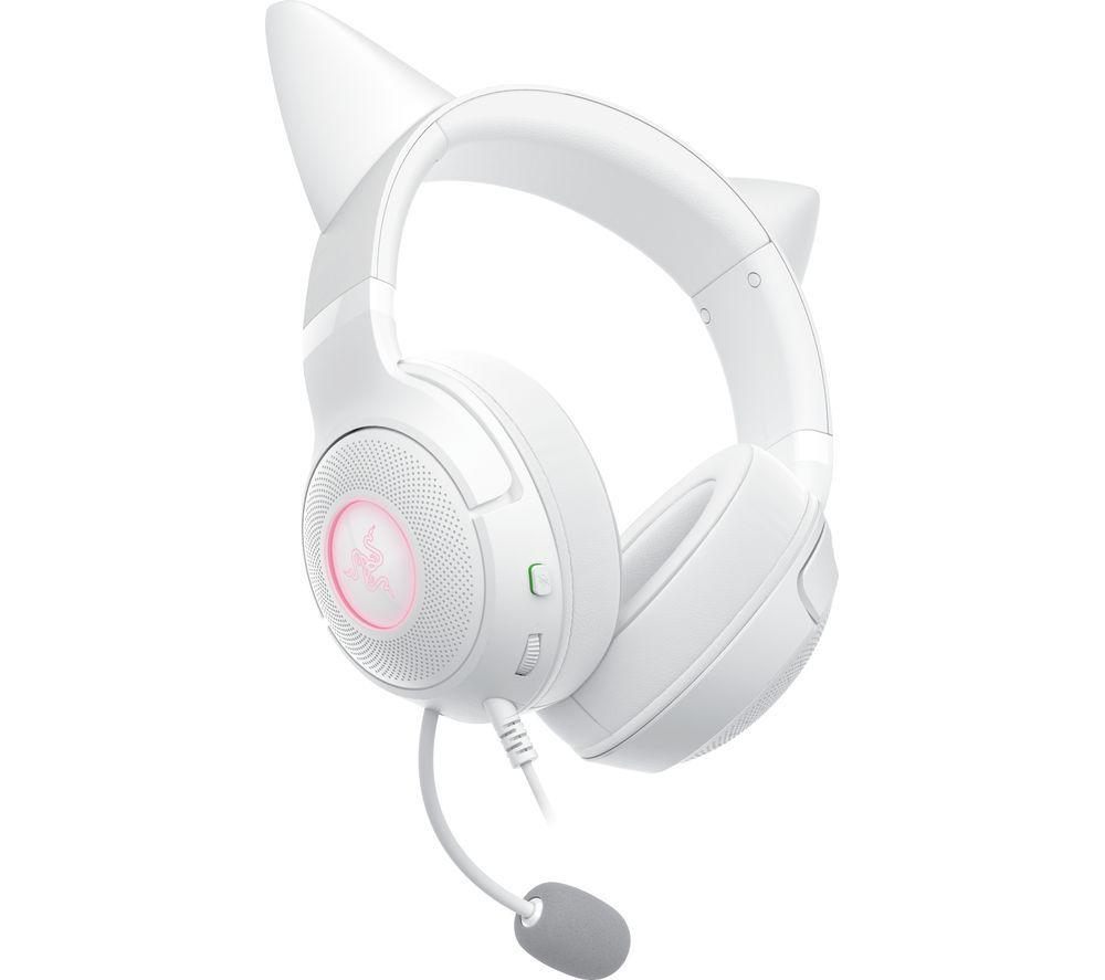 Kraken KITTY V2 白 Razor ヘッドフォン Razer Kraken Kitty V2 (White) | パソコン工房【公式通販】 ヘッドホン