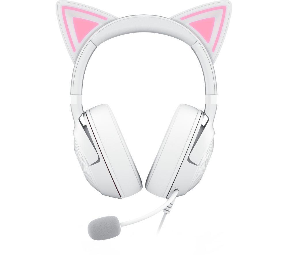 RAZER Kraken Kitty V2 Gaming Headset - White image number 4 of 4