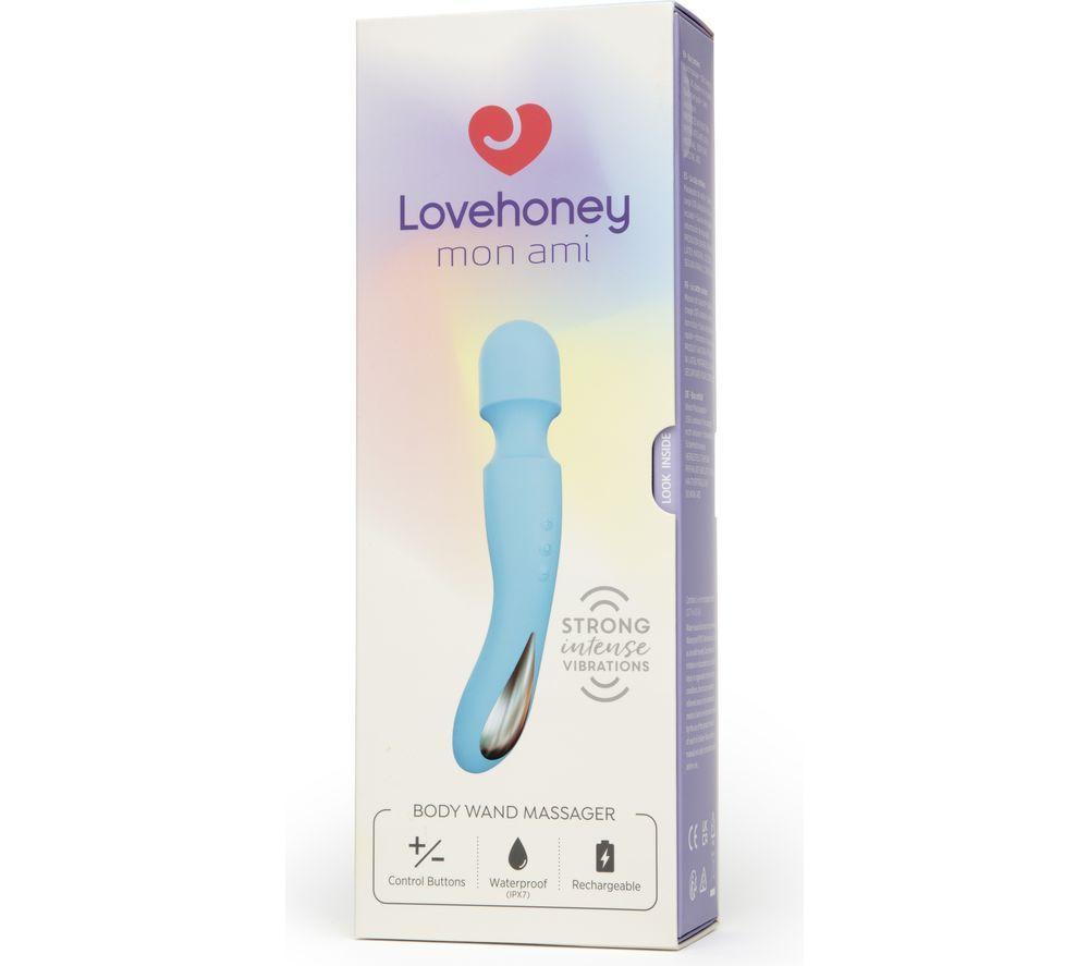 LOVEHONEY Mon Ami Body Wand Massager - Blue image number 2 of 3