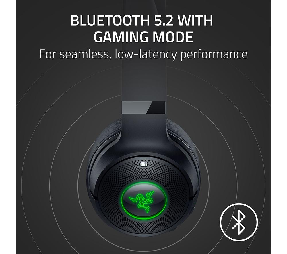 RAZER Kraken Kitty V2 BT Wireless Gaming Headset - Black image number 3 of 10