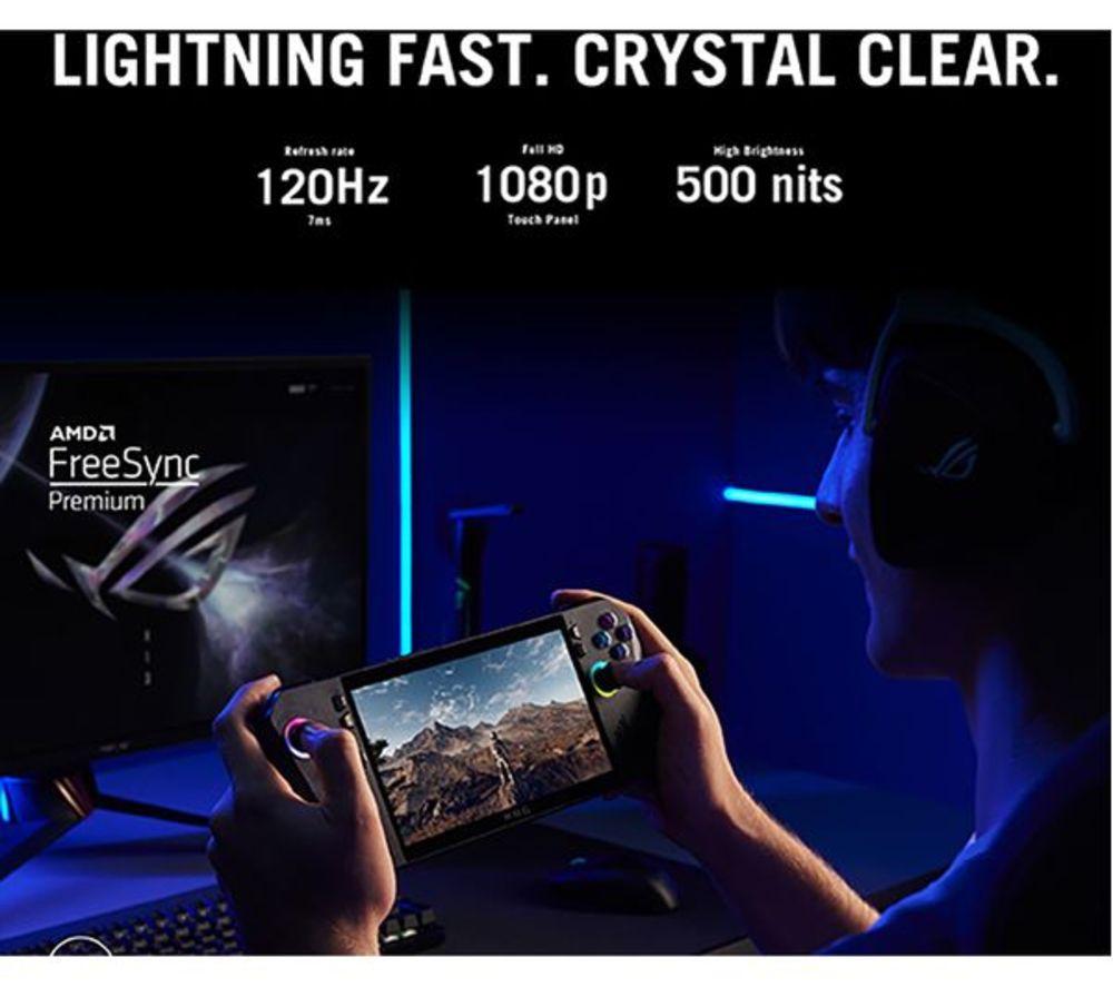 ASUS Refurbished ROG Ally X Handheld Gaming Console - AMD Ryzen Z1 Extreme, 1 TB SSD (Excellent Condition) image number 18 of 21