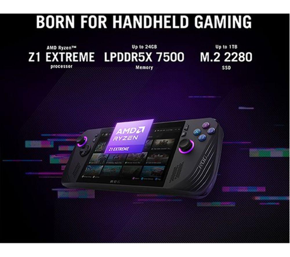ASUS Refurbished ROG Ally X Handheld Gaming Console - AMD Ryzen Z1 Extreme, 1 TB SSD (Excellent Condition) image number 19 of 21