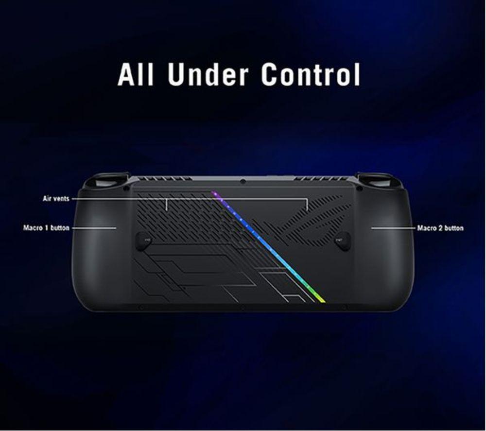 ASUS Refurbished ROG Ally X Handheld Gaming Console - AMD Ryzen Z1 Extreme, 1 TB SSD (Very Good Condition) image number 13 of 21