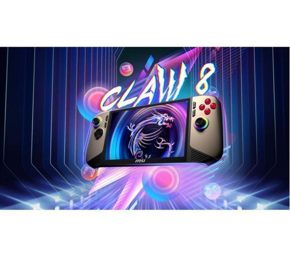 MSI Refurbished Claw 8 AI+ Handheld Gaming Console - Intel&reg; Core&trade; Ultra 7, 1 TB SSD (Excellent Condition) image number 10 of 10