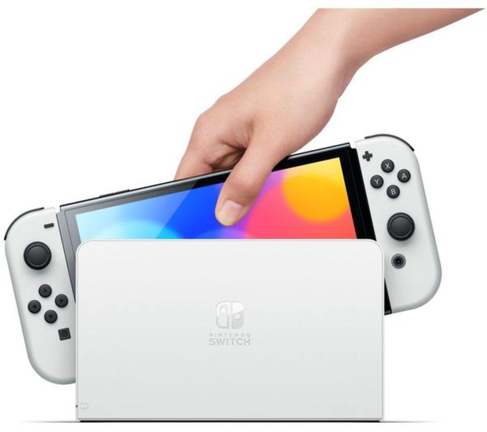 NINTENDO Refurbished Switch OLED - White (Excellent Condition) image number 2 of 15