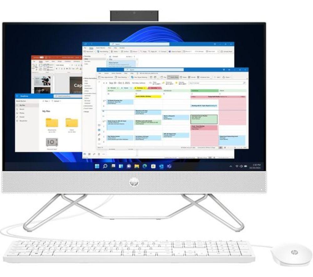 HP 24-cb1002na 23.8" Refurbished All-in-One PC - Intel&reg; Core&trade; i5, 512 GB SSD, White (Excellent Condition) image number 2 of 10