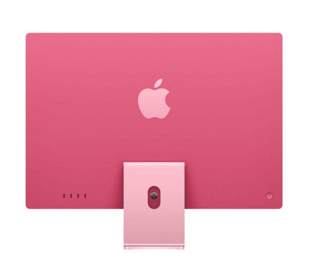 APPLE Refurbished iMac 4.5K 24" (2024) - M4, 512 GB SSD, Pink (Very Good Condition) image number 2 of 6