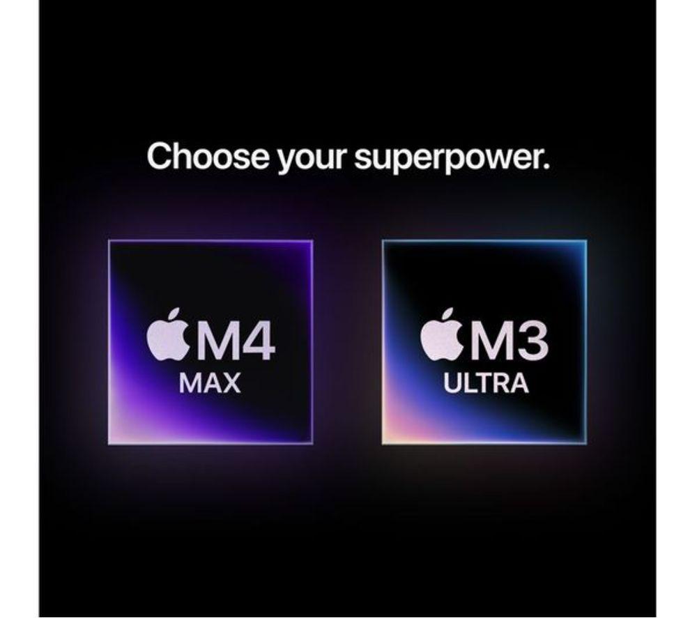 APPLE Refurbished Mac Studio - M4 Max, 512 GB SSD, Silver, (Excellent Condition) image number 3 of 9