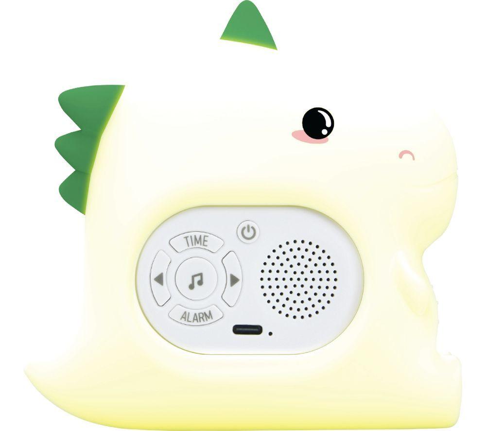 GROOV-E Cutties LED Night Light with Sleep Training Alarm - Dinosaur image number 3 of 4