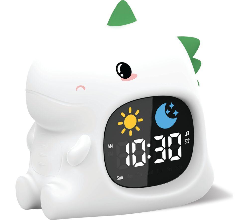 GROOV-E Cutties LED Night Light with Sleep Training Alarm - Dinosaur image number 4 of 4